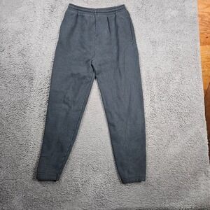 Vintage Pro Player Mens Medium‎ Blank Sweatpants Joggers Dark Gray Elastic Waist